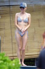 ANNA FARIS in Bikini on Vacation in Hawaii