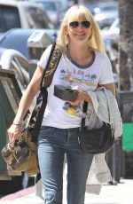 ANNA FARIS in Jeans Out and About in Los Angeles