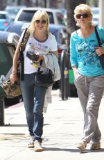ANNA FARIS in Jeans Out and About in Los Angeles