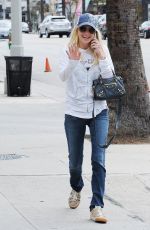 ANNA FARIS in Jeans Out in Studio City 04/23/2015