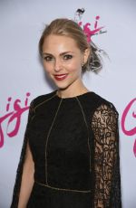 ANNASOPHIA ROBB at Gigi Broadway Opening Night in New York