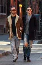 ANNE HATHAWAY and Adam Shulman Out and About in New York