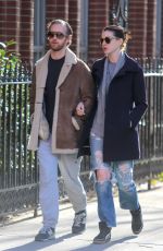 ANNE HATHAWAY and Adam Shulman Out and About in New York