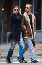 ANNE HATHAWAY and Adam Shulman Out and About in New York