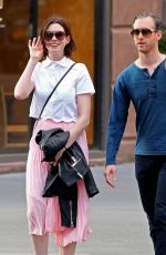ANNE HATHAWAY Out and About in New Tork