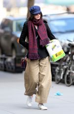 ANNE HATHAWAY Out and About in New York 04/23/2015