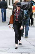 ANNE HATHAWAY Out and About in New York