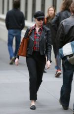 ANNE HATHAWAY Out and About in New York