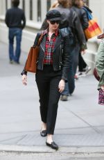 ANNE HATHAWAY Out and About in New York