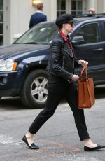 ANNE HATHAWAY Out and About in New York