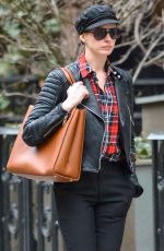 ANNE HATHAWAY Out and About in New York