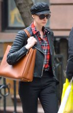 ANNE HATHAWAY Out and About in New York