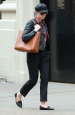 ANNE HATHAWAY Out and About in New York