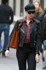 ANNE HATHAWAY Out and About in New York