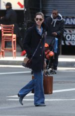 ANNE HATHAWAY Out in New York 04/25/2015