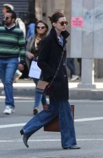 ANNE HATHAWAY Out in New York 04/25/2015
