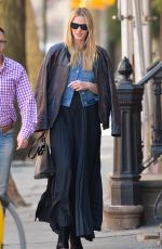 ANNE VYALITSYNA Out and About in New York 04/20/2015
