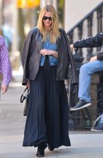 ANNE VYALITSYNA Out and About in New York 04/20/2015