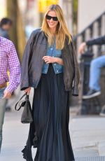 ANNE VYALITSYNA Out and About in New York 04/20/2015