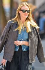 ANNE VYALITSYNA Out and About in New York 04/20/2015