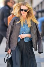ANNE VYALITSYNA Out and About in New York 04/20/2015