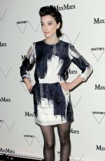 ANNIE CLARK at Whitney Museum of American Art Opening in New York