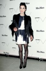 ANNIE CLARK at Whitney Museum of American Art Opening in New York