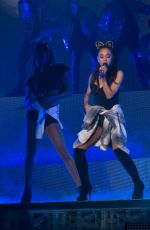 ARIANA GRANDE Performs at Honeymoon Tour in Inglewood
