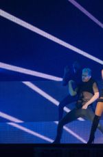 ARIANA GRANDE Performs at Honeymoon Tour in Inglewood