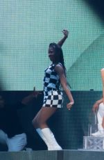 ARIANA GRANDE Performs at Honeymoon Tour in Inglewood