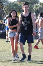 ARIEL WINTER at Coachella Valley Music Festival, Day 3