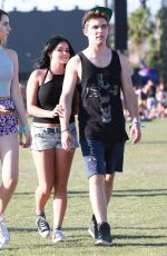 ARIEL WINTER at Coachella Valley Music Festival, Day 3