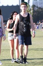 ARIEL WINTER at Coachella Valley Music Festival, Day 3