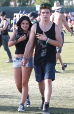 ARIEL WINTER at Coachella Valley Music Festival, Day 3