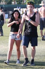 ARIEL WINTER at Coachella Valley Music Festival, Day 3