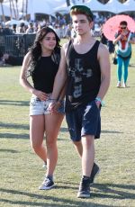 ARIEL WINTER at Coachella Valley Music Festival, Day 3