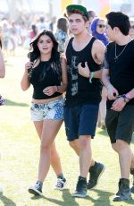ARIEL WINTER at Coachella Valley Music Festival, Day 3