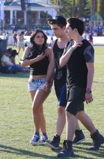 ARIEL WINTER at Coachella Valley Music Festival, Day 3