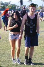 ARIEL WINTER at Coachella Valley Music Festival, Day 3