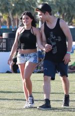 ARIEL WINTER at Coachella Valley Music Festival, Day 3