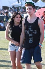 ARIEL WINTER at Coachella Valley Music Festival, Day 3