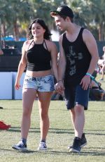 ARIEL WINTER at Coachella Valley Music Festival, Day 3