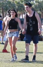ARIEL WINTER at Coachella Valley Music Festival, Day 3