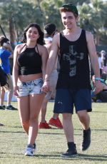 ARIEL WINTER at Coachella Valley Music Festival, Day 3