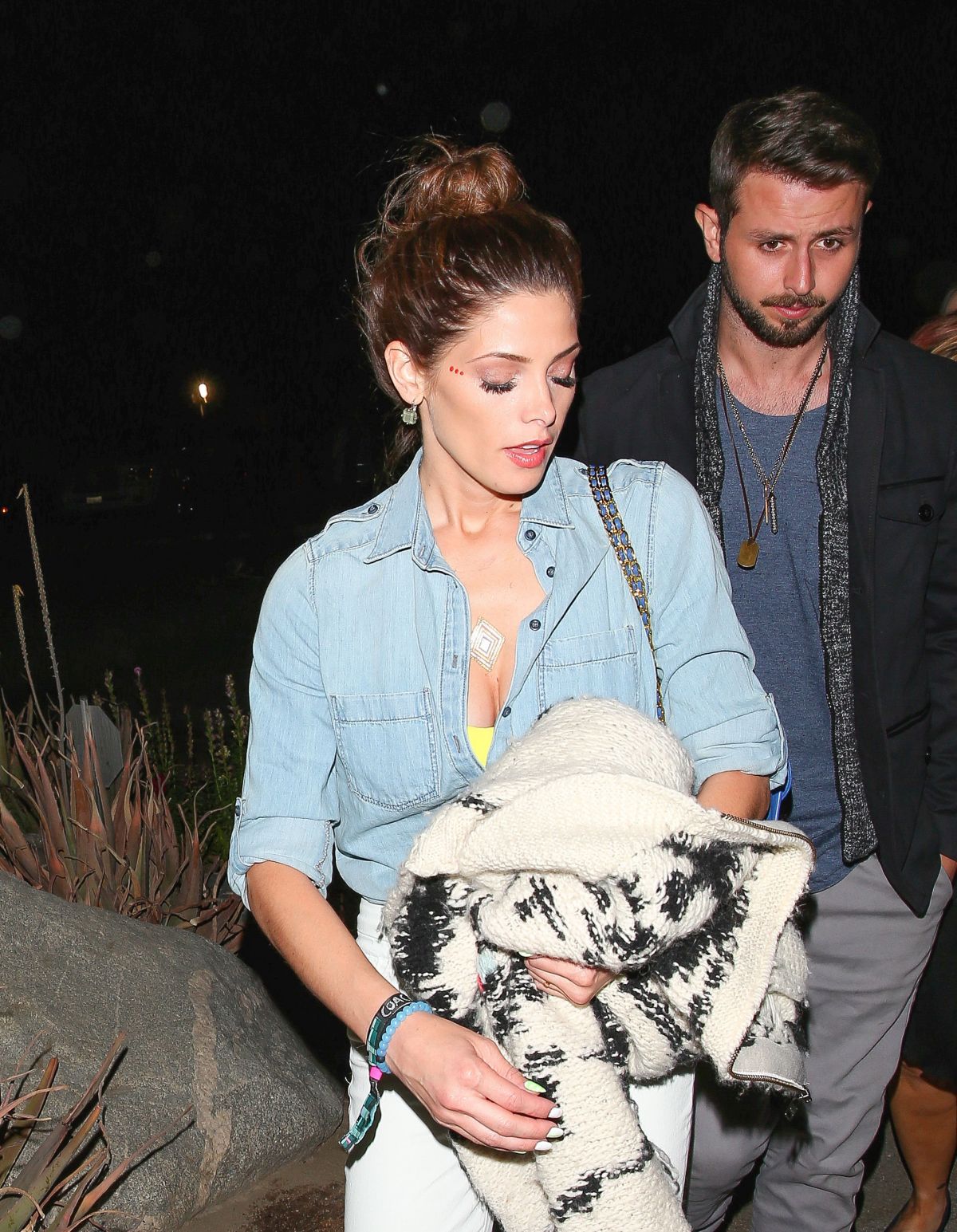 ASHLEY GREENE at Neon Carnival at Coachella Music Festival ASHLEY GREENE at Neon Carnival at Coachella Music Festival