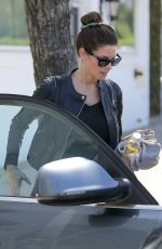 ASHLEY GREENE Out and About in Beverly Hills