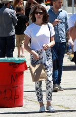 ASHLEY GREENE Out Shopping in Los Angeles 04/26/2015