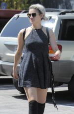 ASHLEY ROBERTS Out and About in Los Angeles