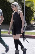 ASHLEY ROBERTS Out and About in Los Angeles
