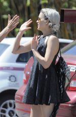 ASHLEY ROBERTS Out and About in Los Angeles